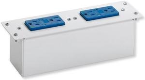 Leviton AC Power Module, 2 Duplex Receptacles, Surge (47605-DP)