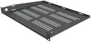 Video Mount Products Vented Rack Shelf,1 Space,For 18C875  ER-S1UV