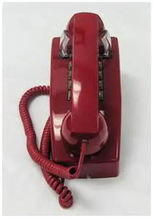 Cortelco ITT-2554-MD-RD 255447-VBA-20MD Wall ValueLine RED
