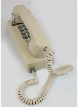 Cortelco ITT-2554-27F 255444-VBA27F Wall w/ Flash/Message- Ash