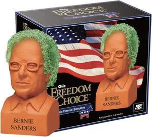Chia Pet Planter - Freedom of Choice Bernie Sanders