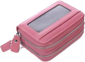 Deluxe Accordion Cardholder Wallet - Pink