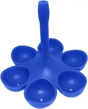 Silicone Six Egg Cooker: Perfectly Cook Six Eggs at Once
