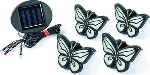 Butterfly Lights - All Weather Solar Butterfly Light - 4 Piece Set
