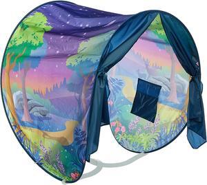 DreamTents Fun Pop Up Tent - Fantasy Forest - Twin (w/ Light)