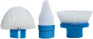 Turbo Scrub 360 Replacement Brush Heads  3-Pack for Versatile Cleaning