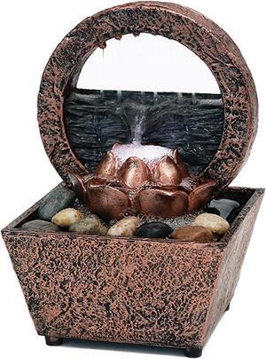 Raining Lotus LED Fountain
