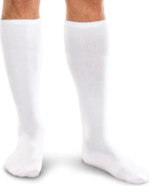Miracle Socks Antifatigue Compression Socks, White - Large/X-Large
