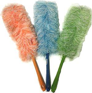 Chenille Microfiber Yarn Dusters - Versatile Cleaning Tools (3-Pack)