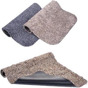 Clean-N-Go Mat - Versatile Dirt-Trapping Solution - Beige - 30"x 20"