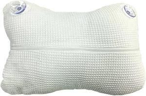 Soft Cloth Bath Pillow with Suction Cups