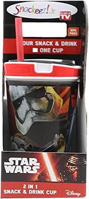 Snackeez Jr 2-in-1 Snack Drink Cup Star Wars (Collage Cup)