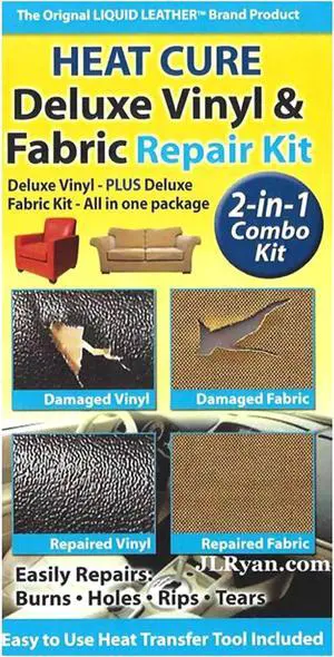 Quick 20 Leather, Vinyl and Fabric Repair Kit - Heat Cure (30-002)