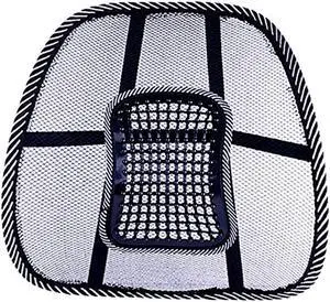 Mesh Back Support Rest with Massage Pegs
