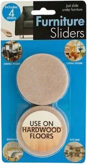 LARGE FURNITURE SLIDERS (4 SLIDERS)