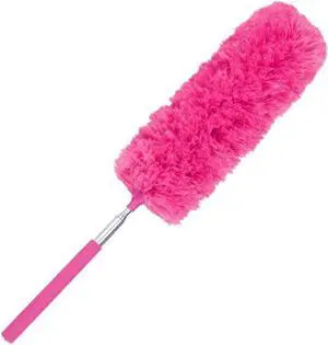 Telescoping Small Microfiber Duster - Single - Pink