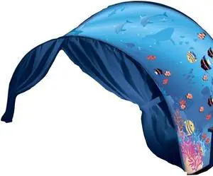 DreamTents Fun Pop Up Tent - Undersea World - Twin (w/ Light)