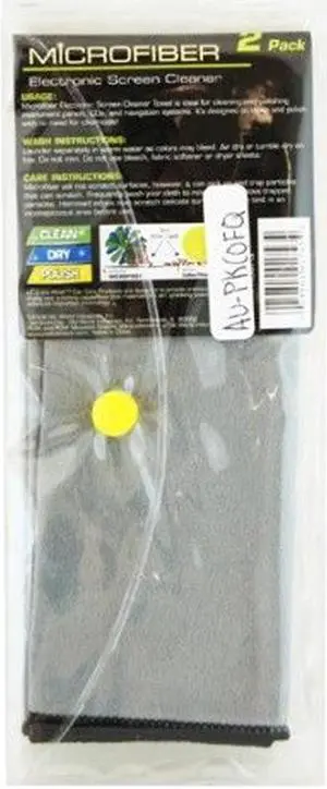 Microfiber Electronics Screen Cleaner (2 pack)