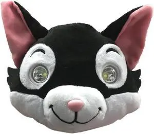 Hog Wild Soft, Cuddly and Wearable Headlights (Cat)