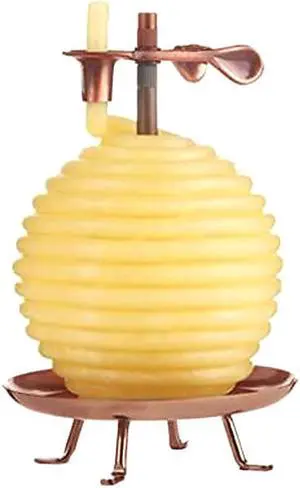 Eclipse Candle by the Hour - 60 Hour Round Bees Wax Candle