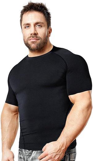 T-Sleeve Fit Compression T- Shirt - X-Large