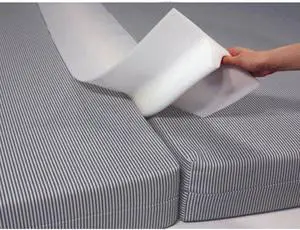 Foam Bed Bridge  Fill the Gap for Seamless Sleeping (10"x3"x78")