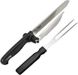 Deli Pro Knife and Fork with Slicing Guide