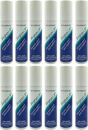 Frsh n Up Hair and Clothing Dry Spray Odor Eliminator (1 oz) 12 Pack