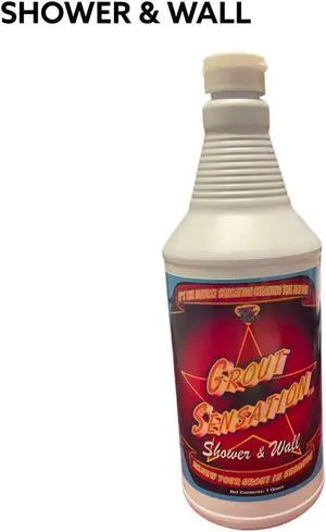 Grout Sensation: Shower & Wall Cleaner - 1 Quart