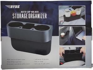 Auto Cup Holder Storage Organizer Multi-functional Space Saver