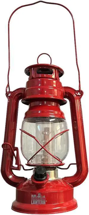 Olde Brooklyn Lantern - Red