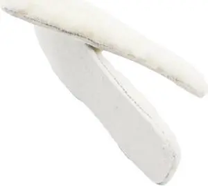 Natural Wool Insoles-100% Real Sheepskin (Women Size: 9.5)