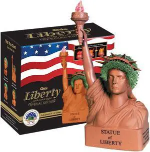 Chia Pet Planter - Statue of Liberty with  Torch Light- Special Edition