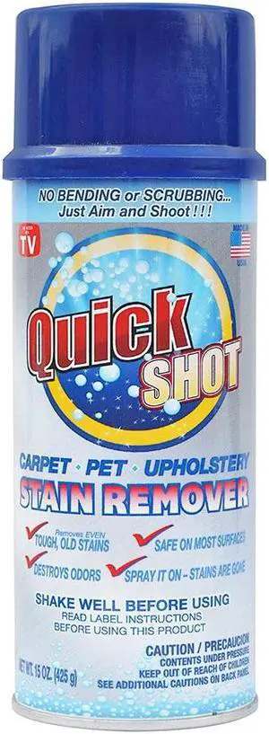 Instagone's Quick Shot Carpet, Pet & Upholstery Stain Remover. 1, 15 oz.