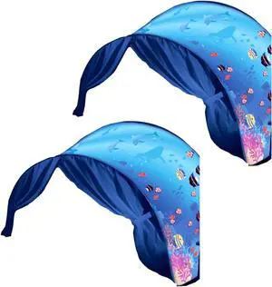 Dreamtents Fun Pop Up Tent - Undersea World - Twin (w/ Light) 2 Pk