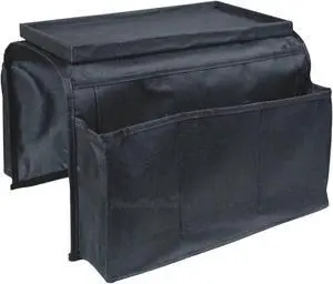 Eternal 6 Pocket Armrest Organizer Remote Reading Glasses Food