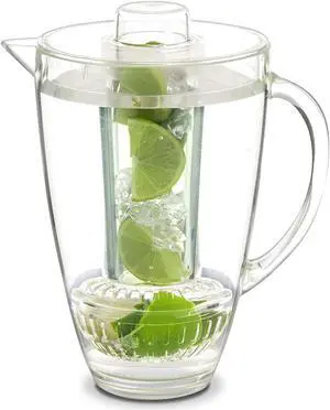 Fruit Infusion Flavor Pitcher - 94oz Clear for Healthy, Refreshing Beverages