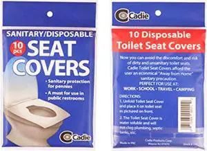 Disposable Toilet Seat Covers, 50 Pack