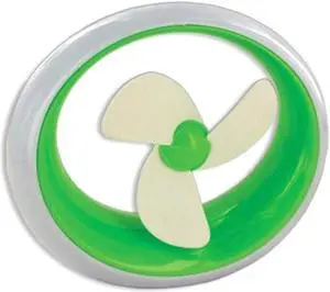 USB Personal Desk Fan- A Perfect Desktop Companion- Green