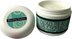 Dead Sea Salt Scrub for Glowing Skin infused , 4 fl. oz