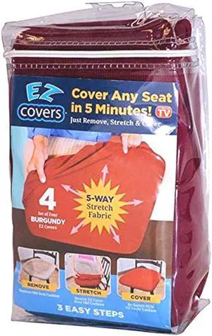 EZ Cover Seat Covers- Burgundy