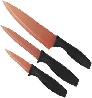 Eternal Copper Coated Knife Set - 3 Essential Kitchen Tools