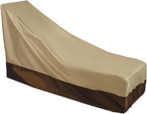 Outdoor Chaise Cover -- Fits Most Standard Patio Chaise