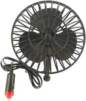 12 Volt Auto Fan with Suction Cup