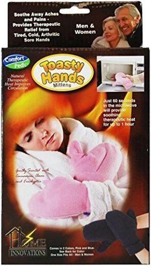 Comfort Pedic Toasty Hands Heated Mittens (Pink)