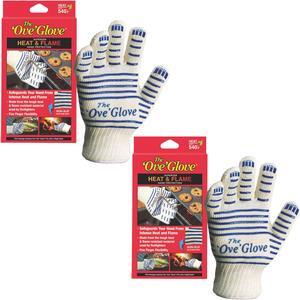 Ove' Glove Hot Surface Handler - 2 Pack for Safe Cooking & Grilling
