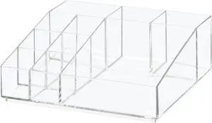 Spa Acrylic Cosmetic Organizer -16 Section Organizer