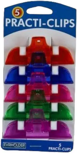 Practi-Clips  Multi-Purpose Clips for Every Need (Set of 5)