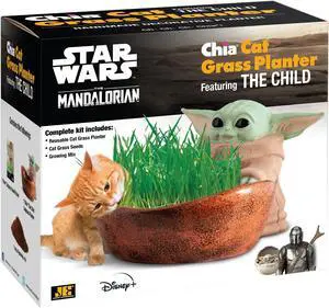 Chia Pet Planter - Star Wars The Child Cat Grass