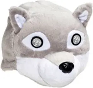 Hog Wild Soft, Cuddly and Wearable Headlights (Wolf)
